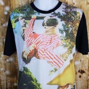 Nike Skateboard drifit graphic t shirt. Mens large